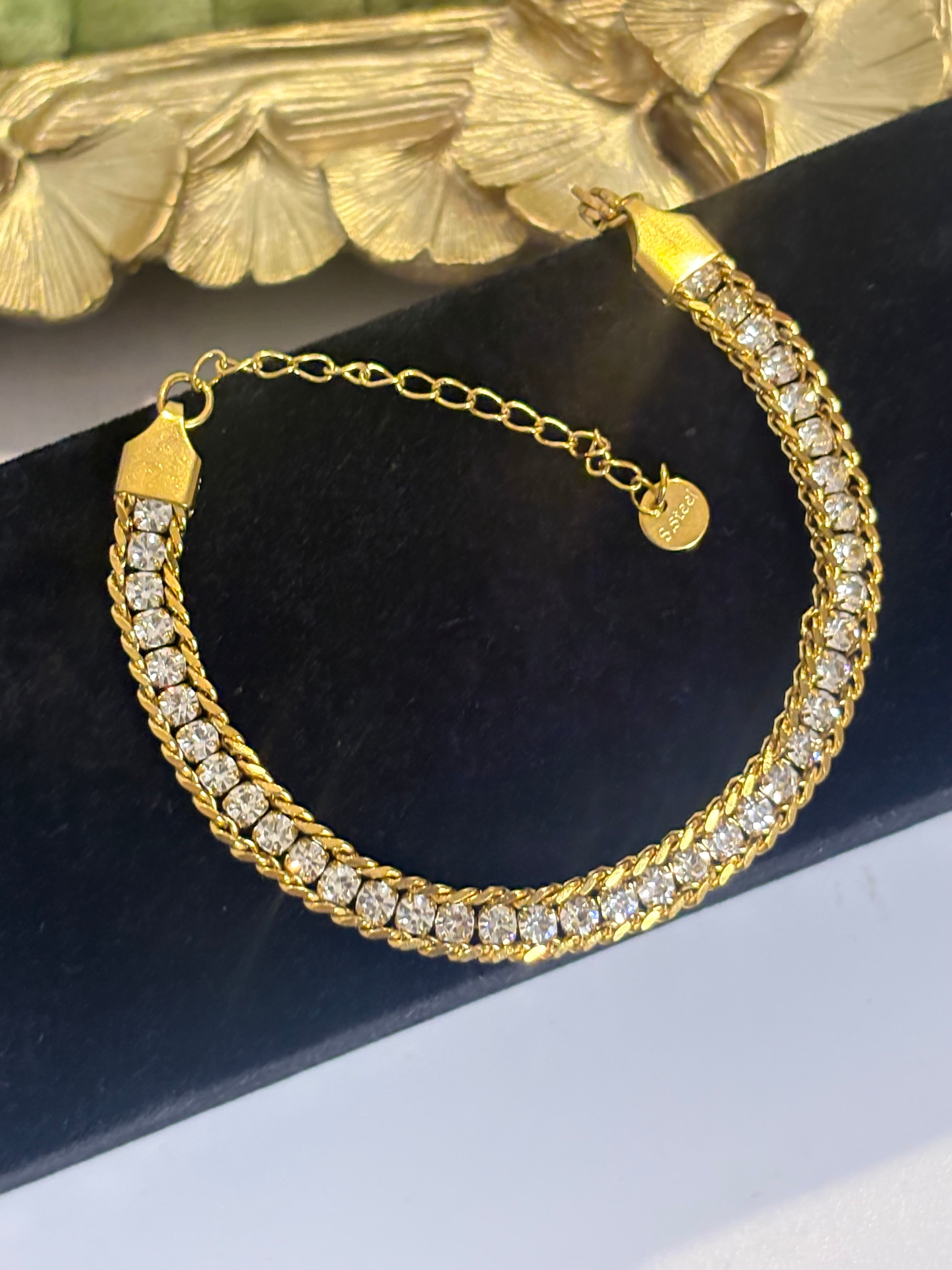 Glided Sparkle Bracelet