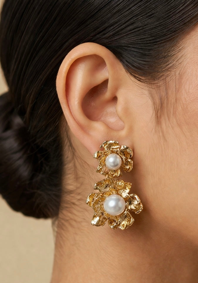 Petal Cascade Earrings