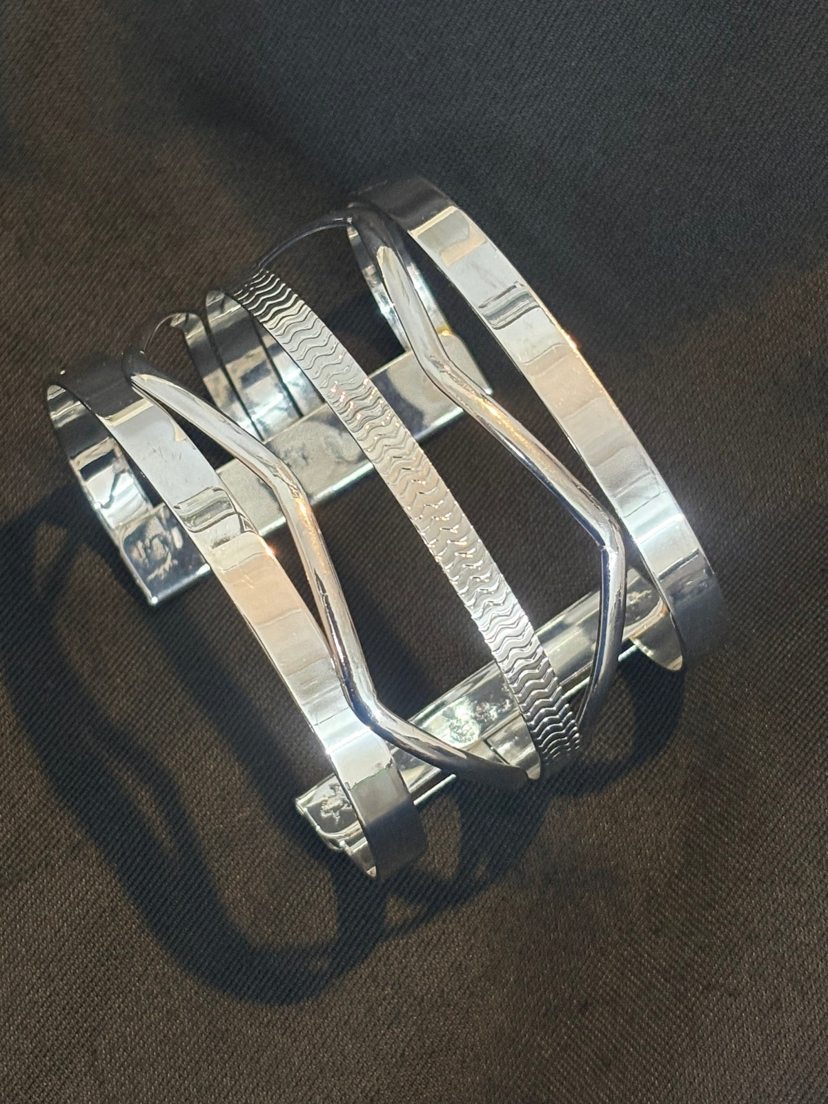 Chunky Silver Kada