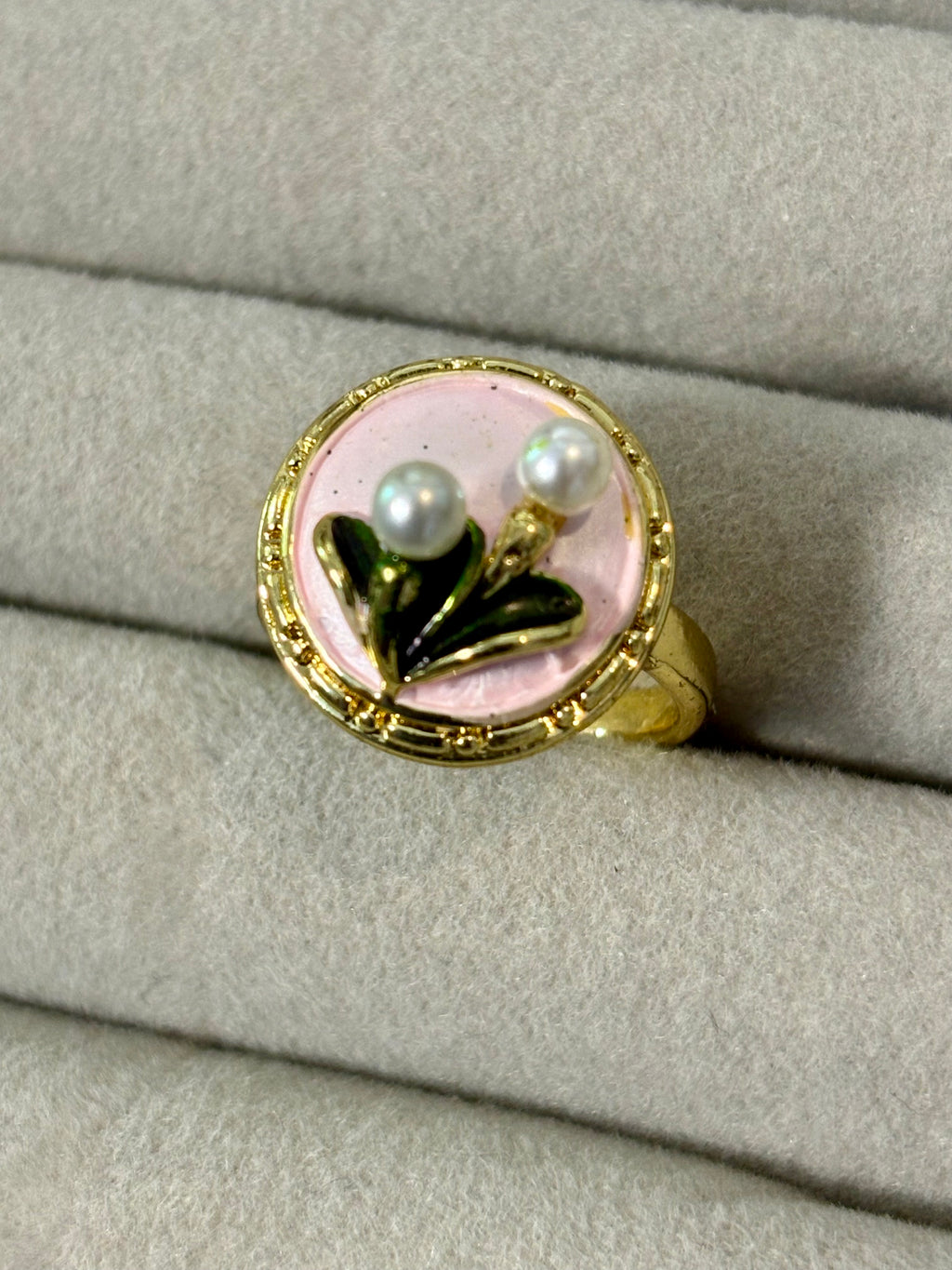 Blush Fern Ring