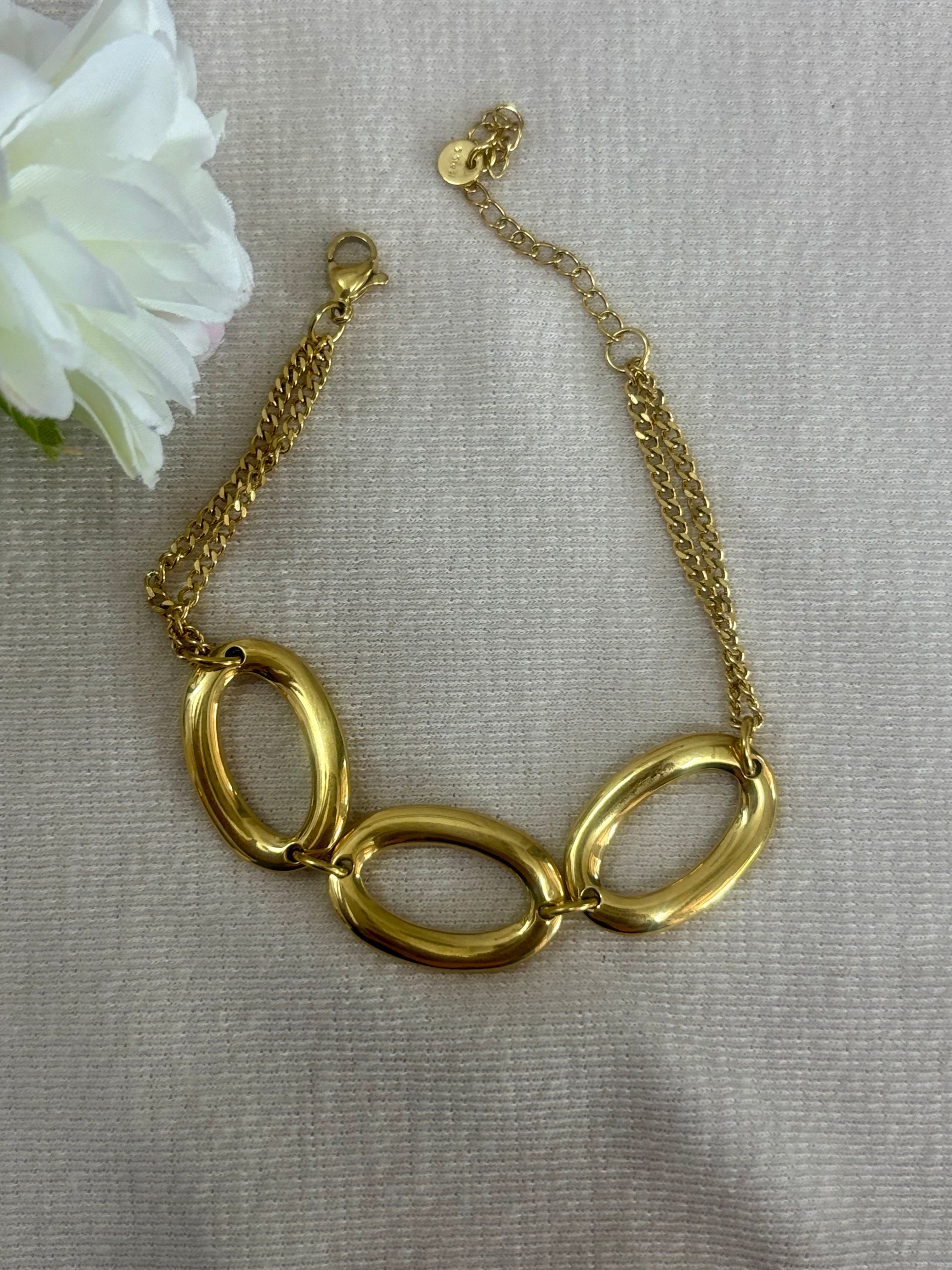 Triple Loop Bracelet