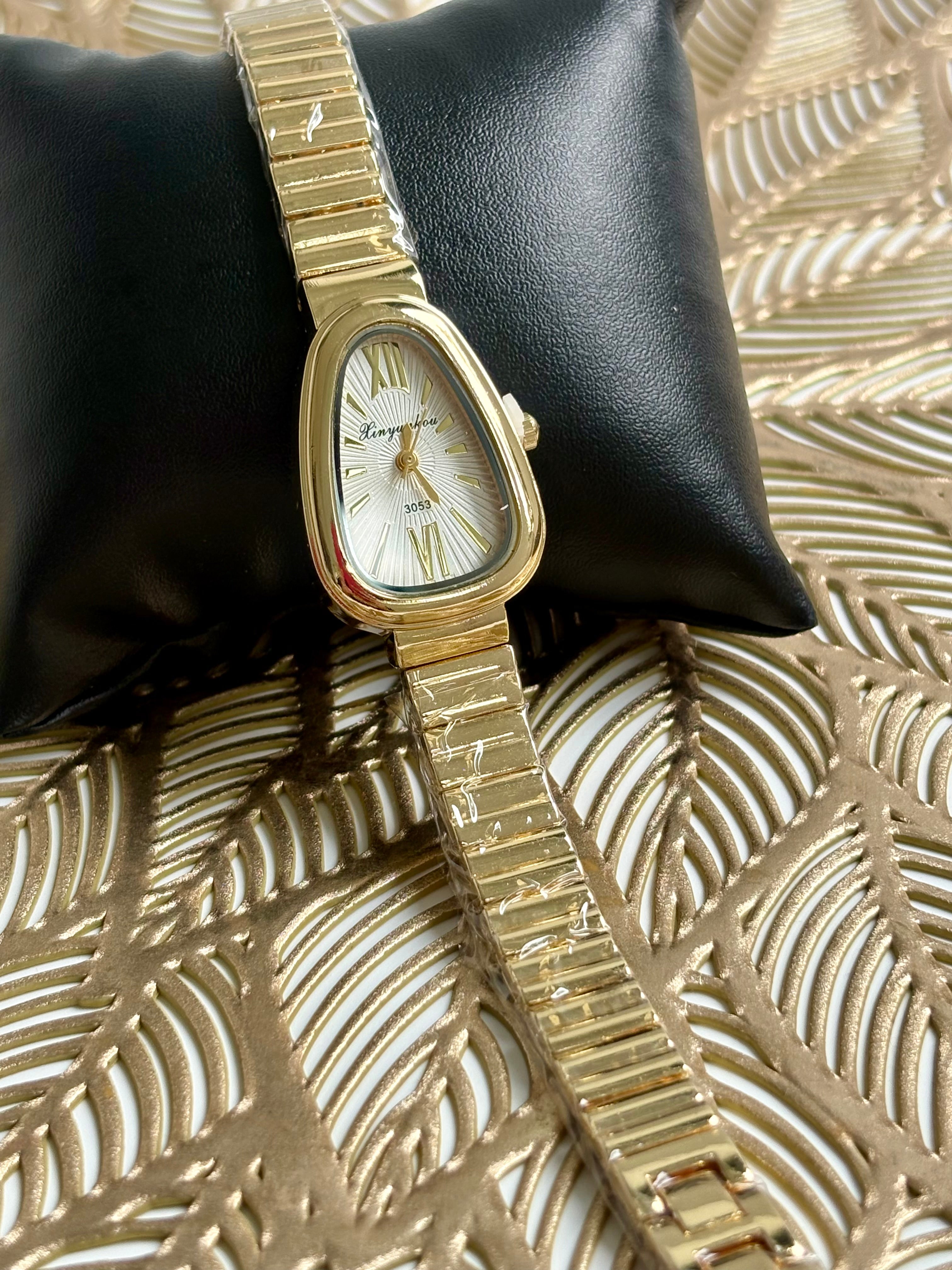 Roman Glow Watch - white dial