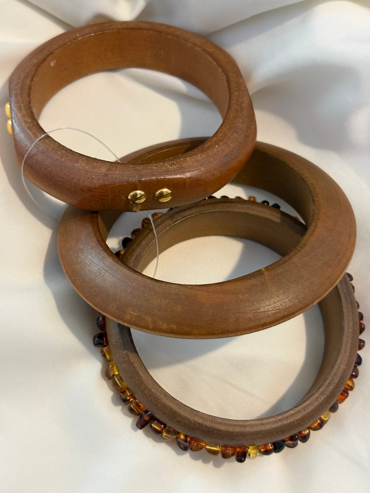 Wooden Bangle Stack 9