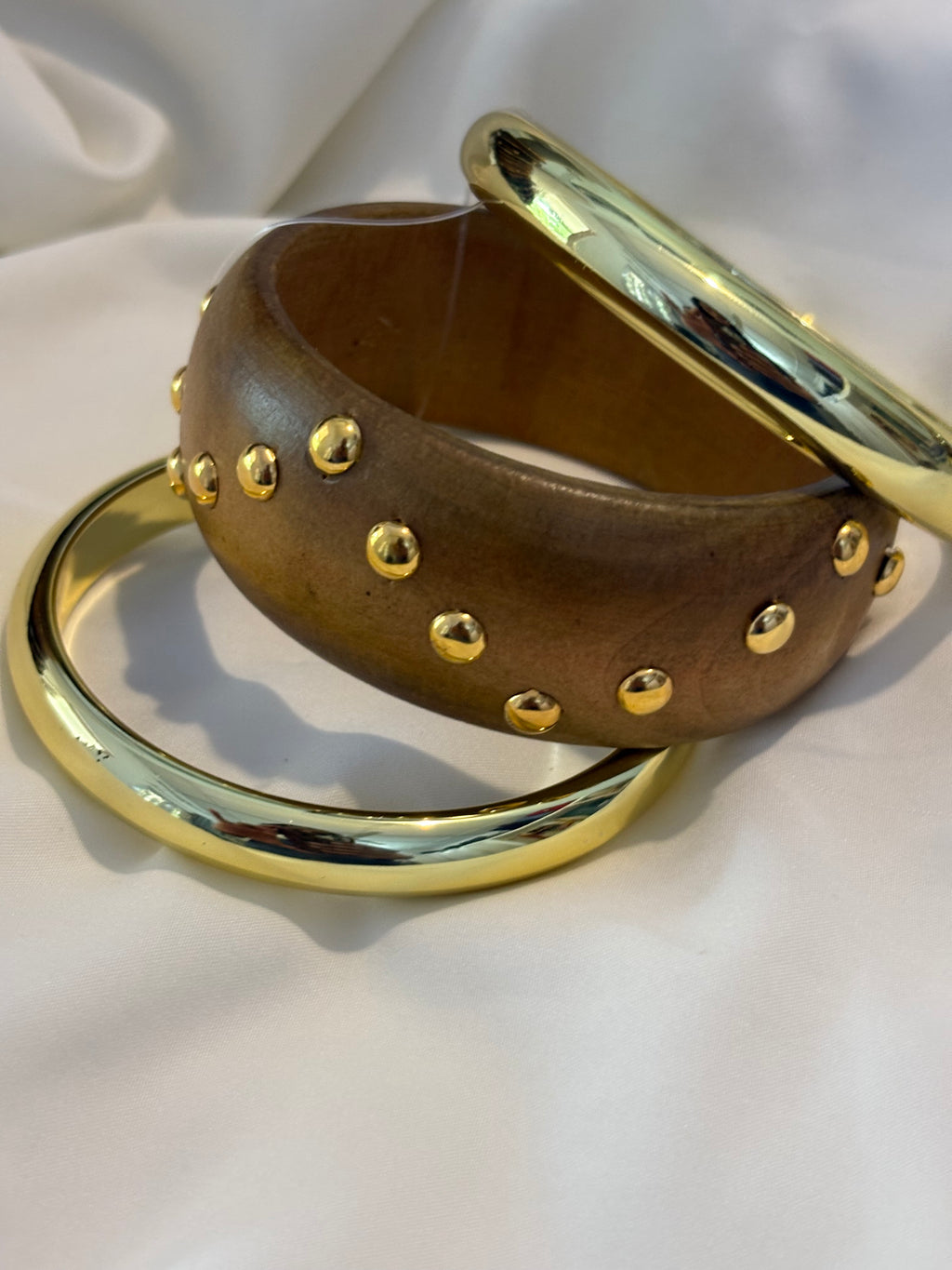 Wooden Bangle Stack 8