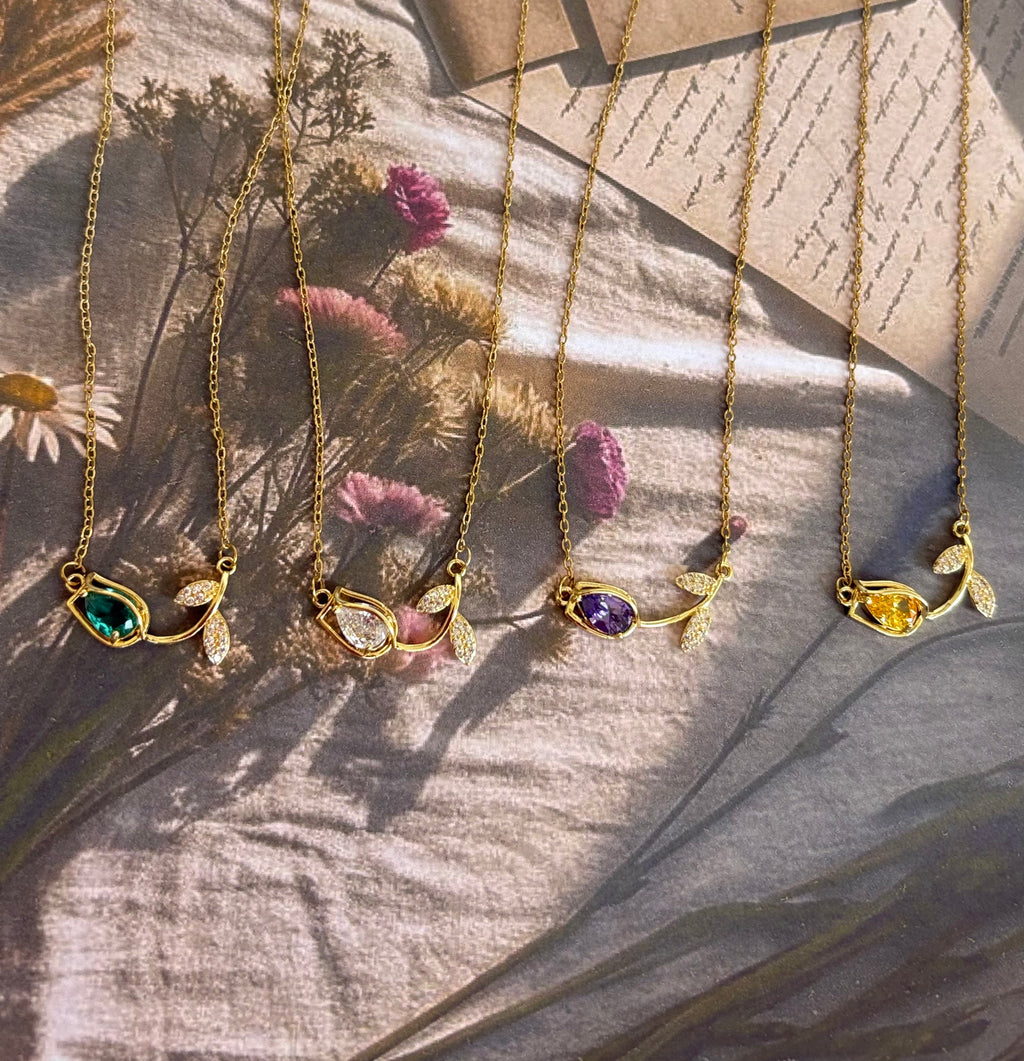 Tulip Bloom Necklaces