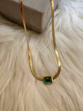Emerald Glow Necklace