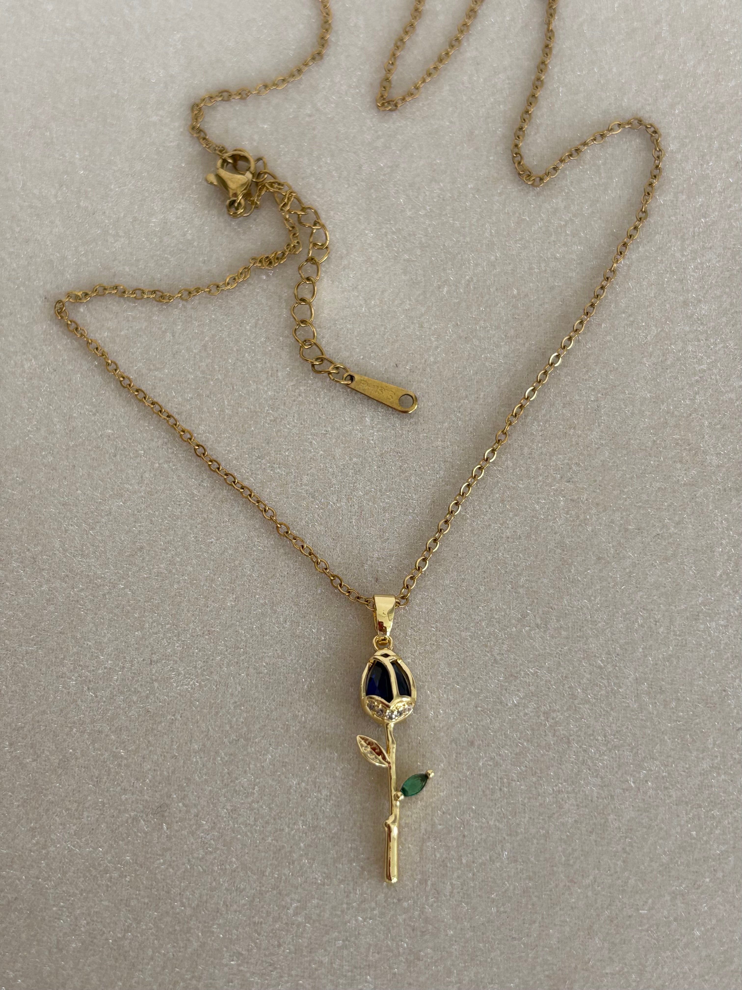 Eternal Rose Necklace