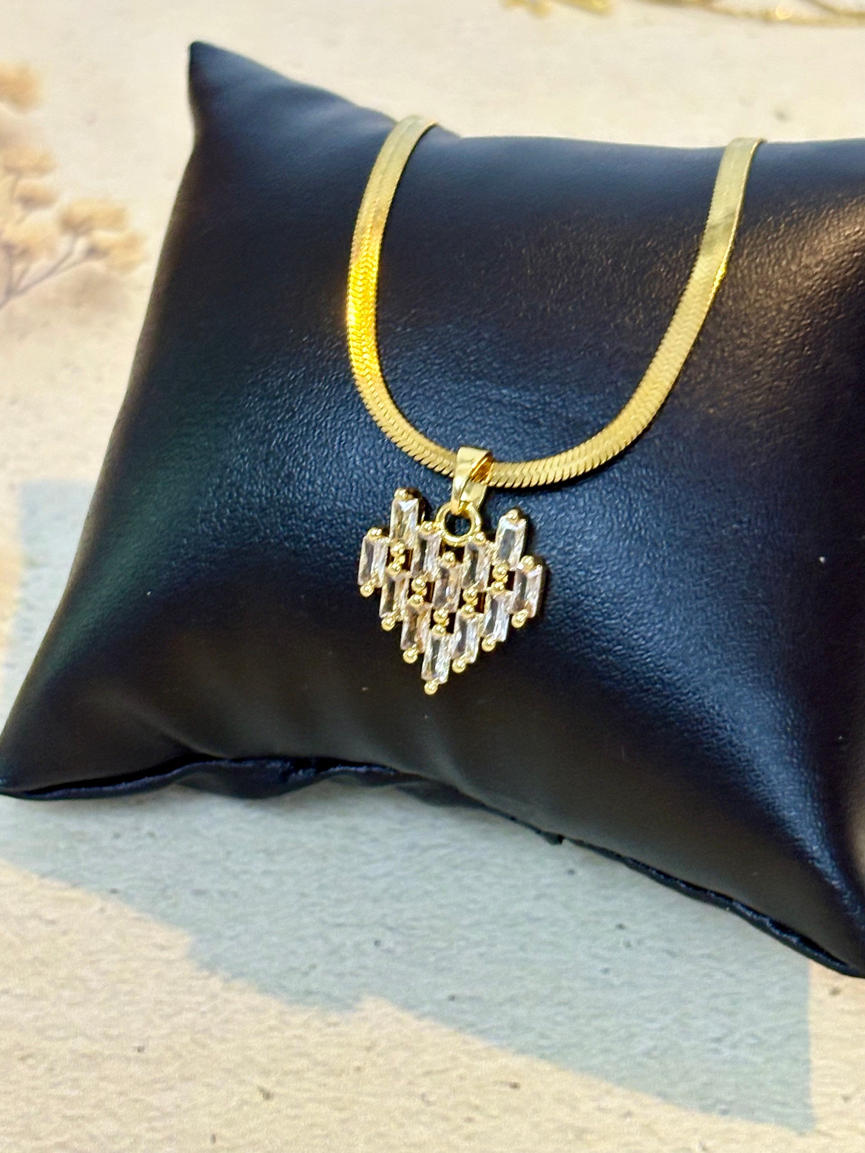Glimmer Heart Necklace