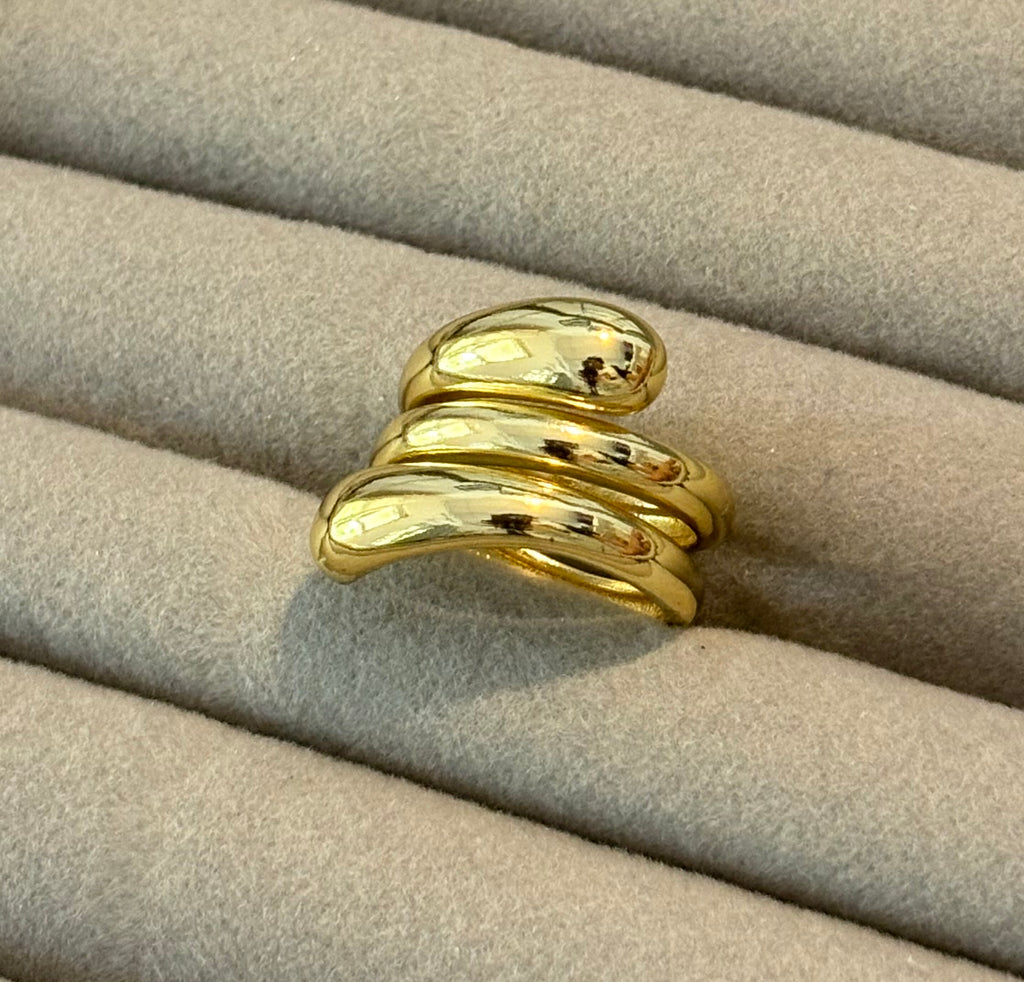 Triple Tide Ring