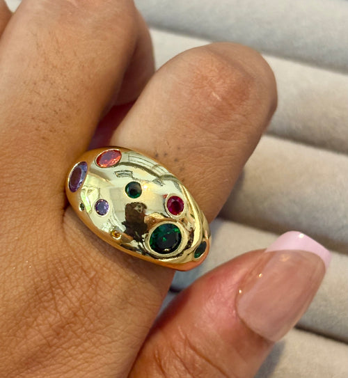 Aurora Confetti Ring