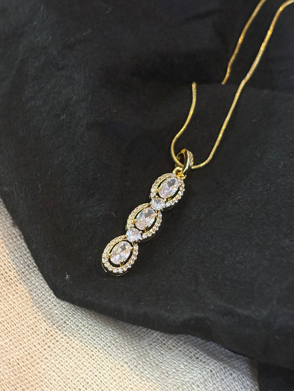 Trinity Spark Necklace