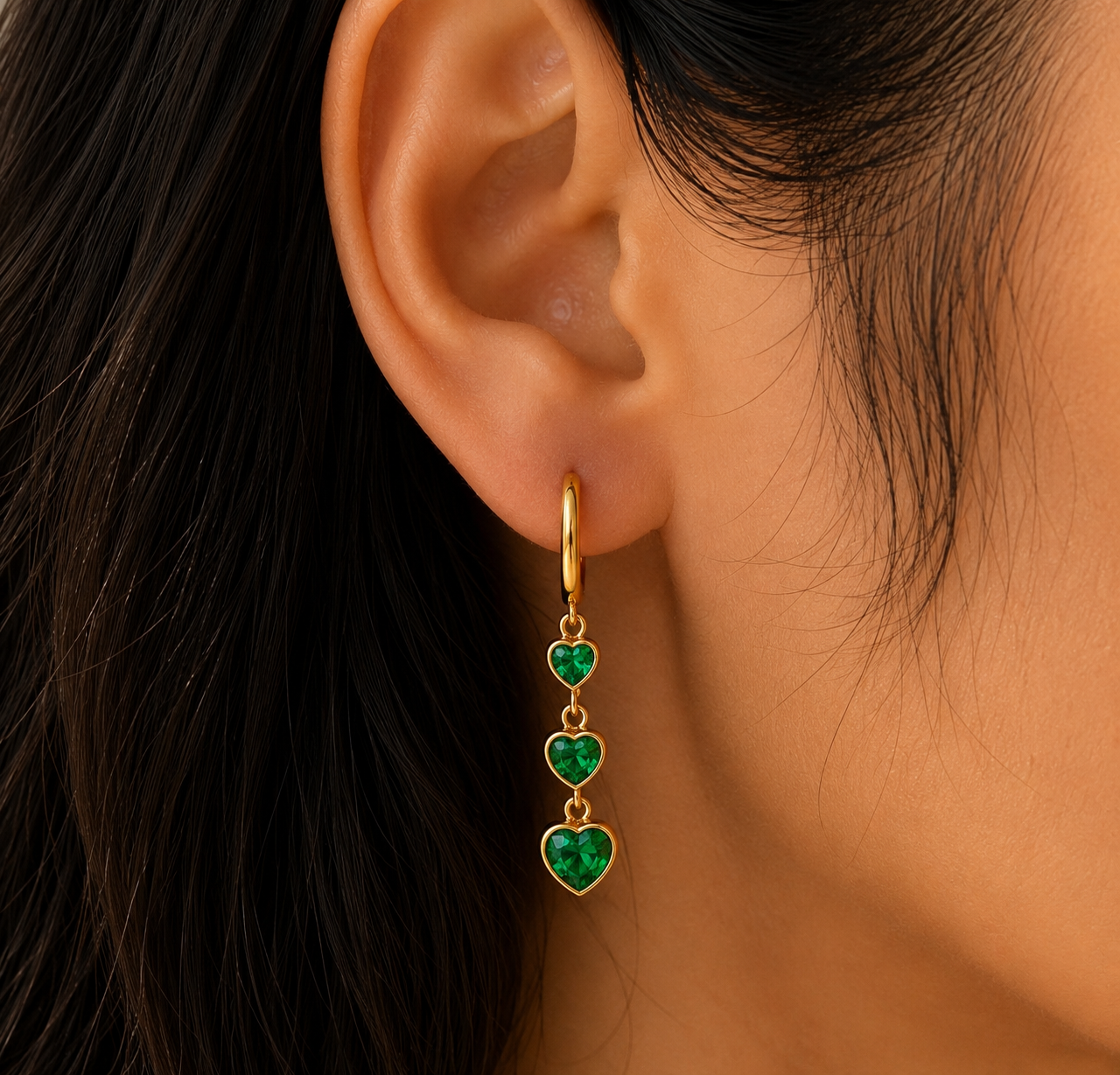 Emerald Sweetheart Drops