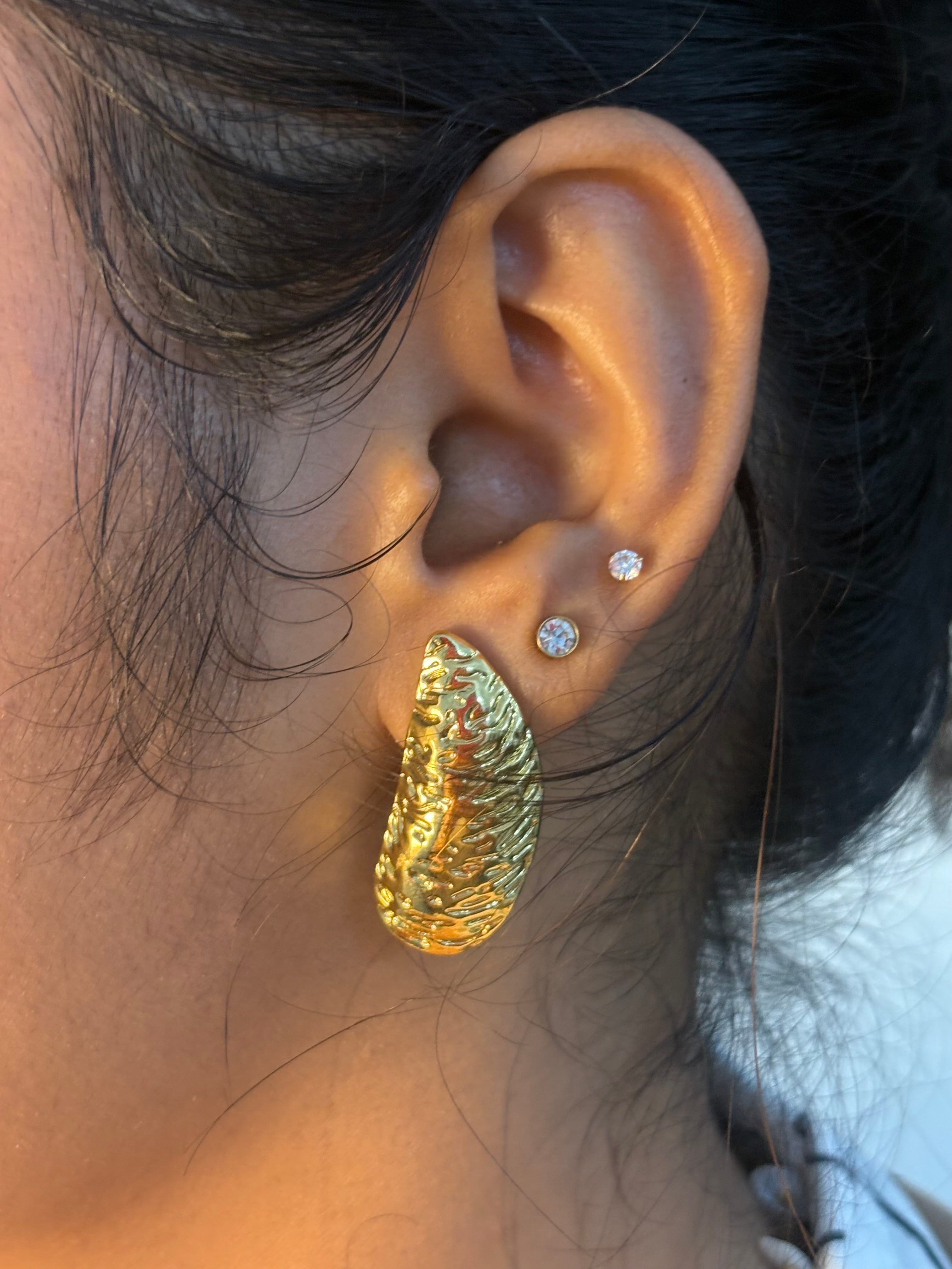 Golden Drift Earrings