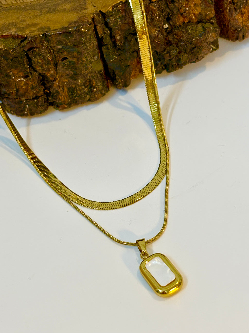 Pearl essence Layered Necklace