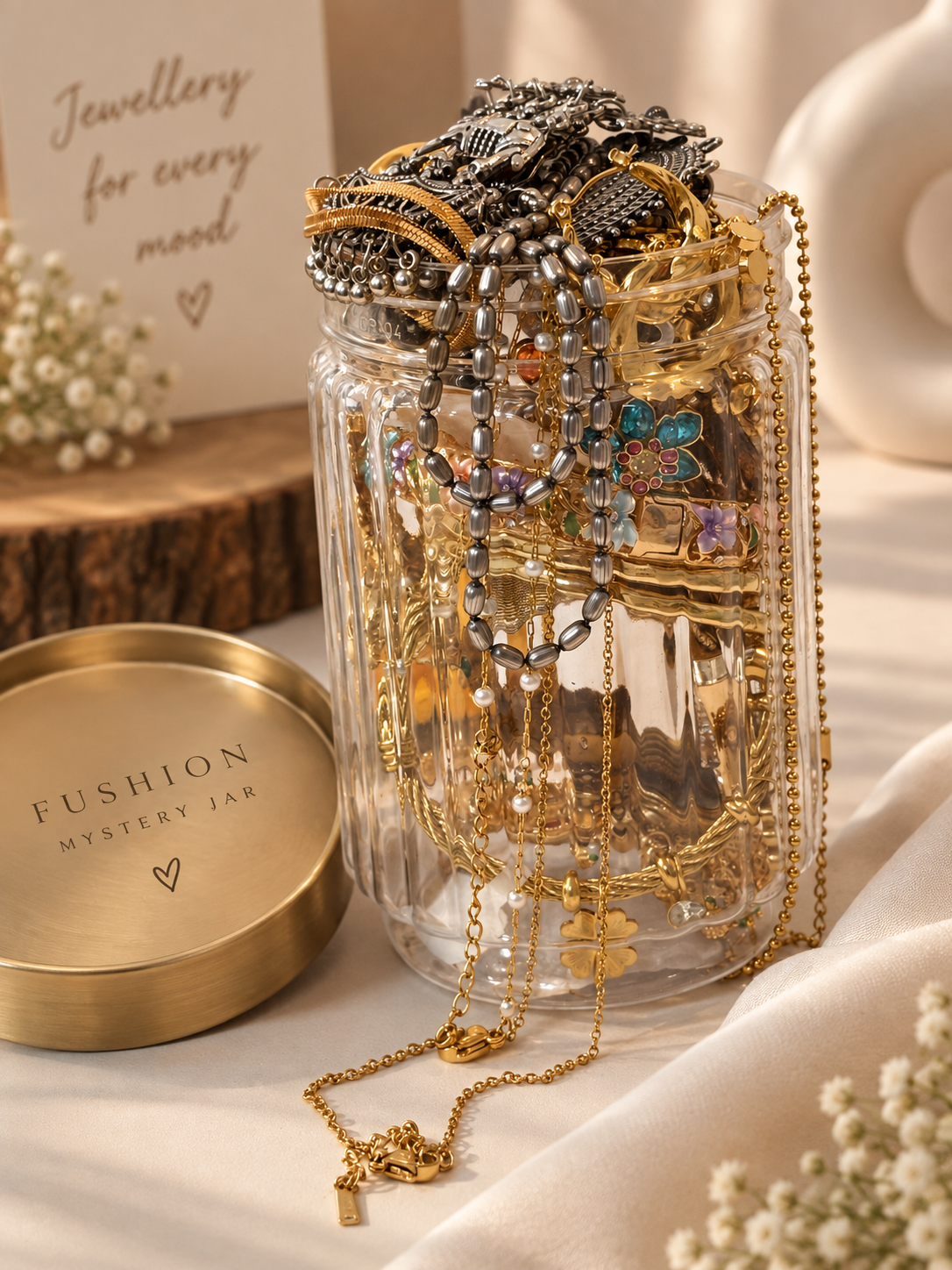 Fushion Mystery Jar( Anti tarnish + Ethnic)