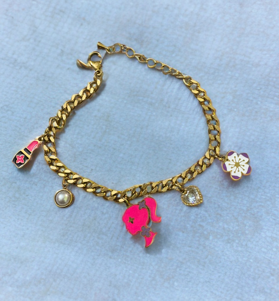 Girl Boss Charms Bracelet