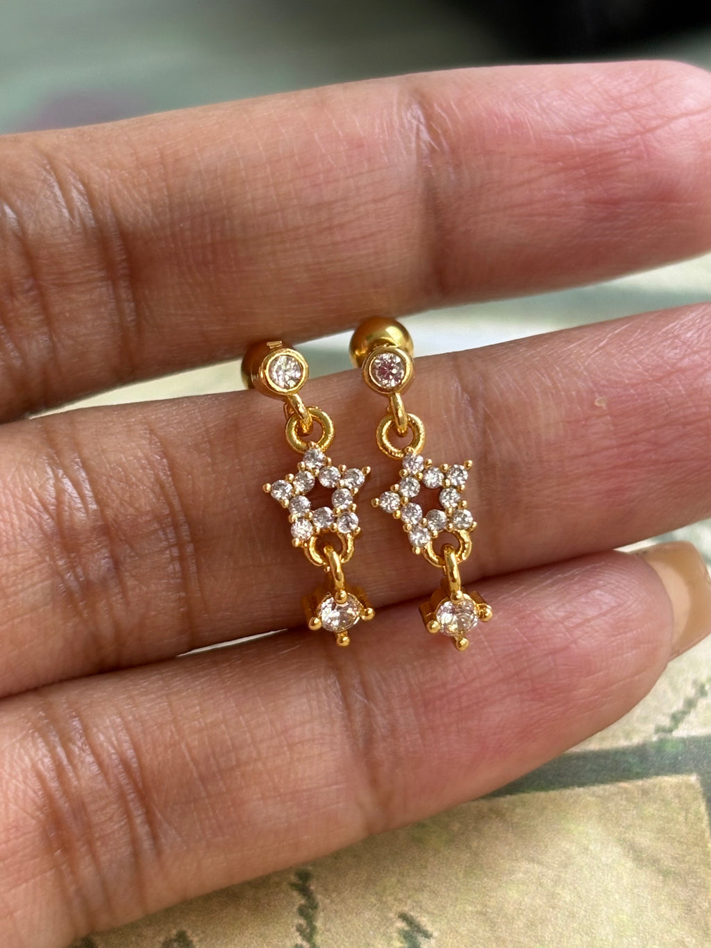 Sitara Drop Ball Studs