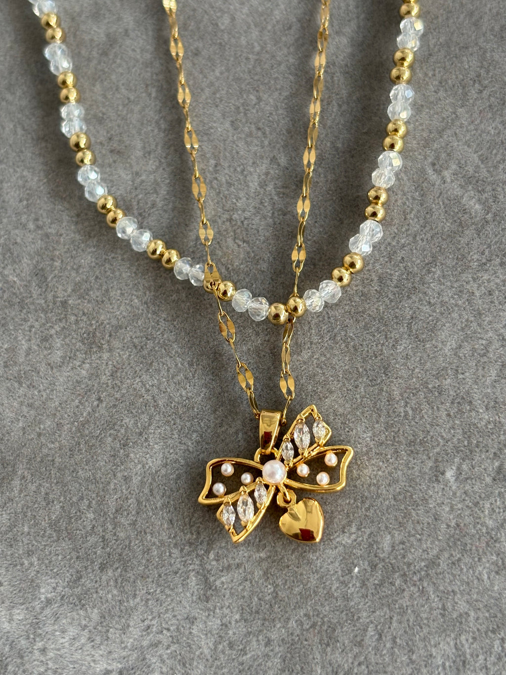 Sweetheart Bow Necklace