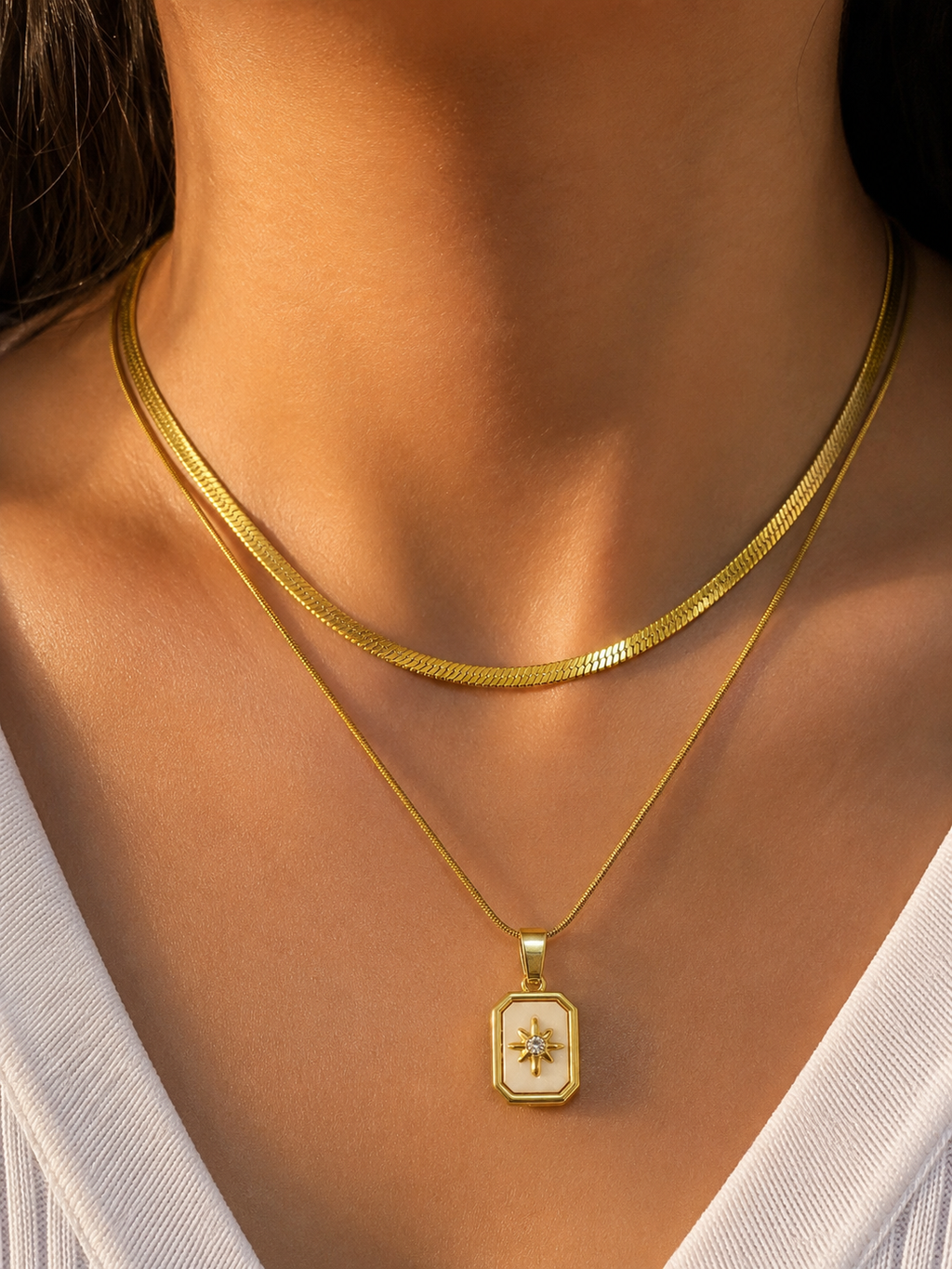 Golden Dawn Layered Necklace