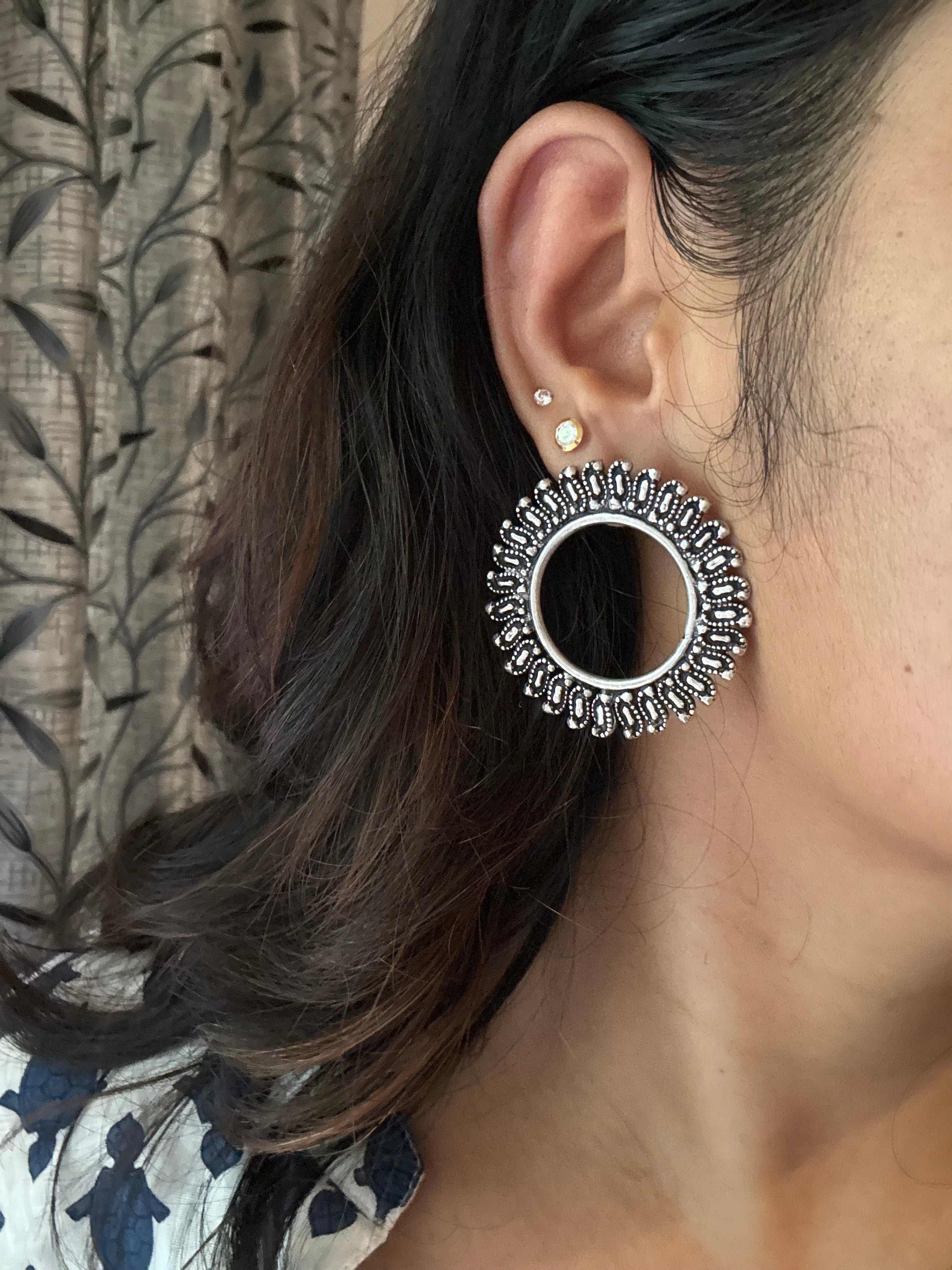 Suraj mukhi Studs