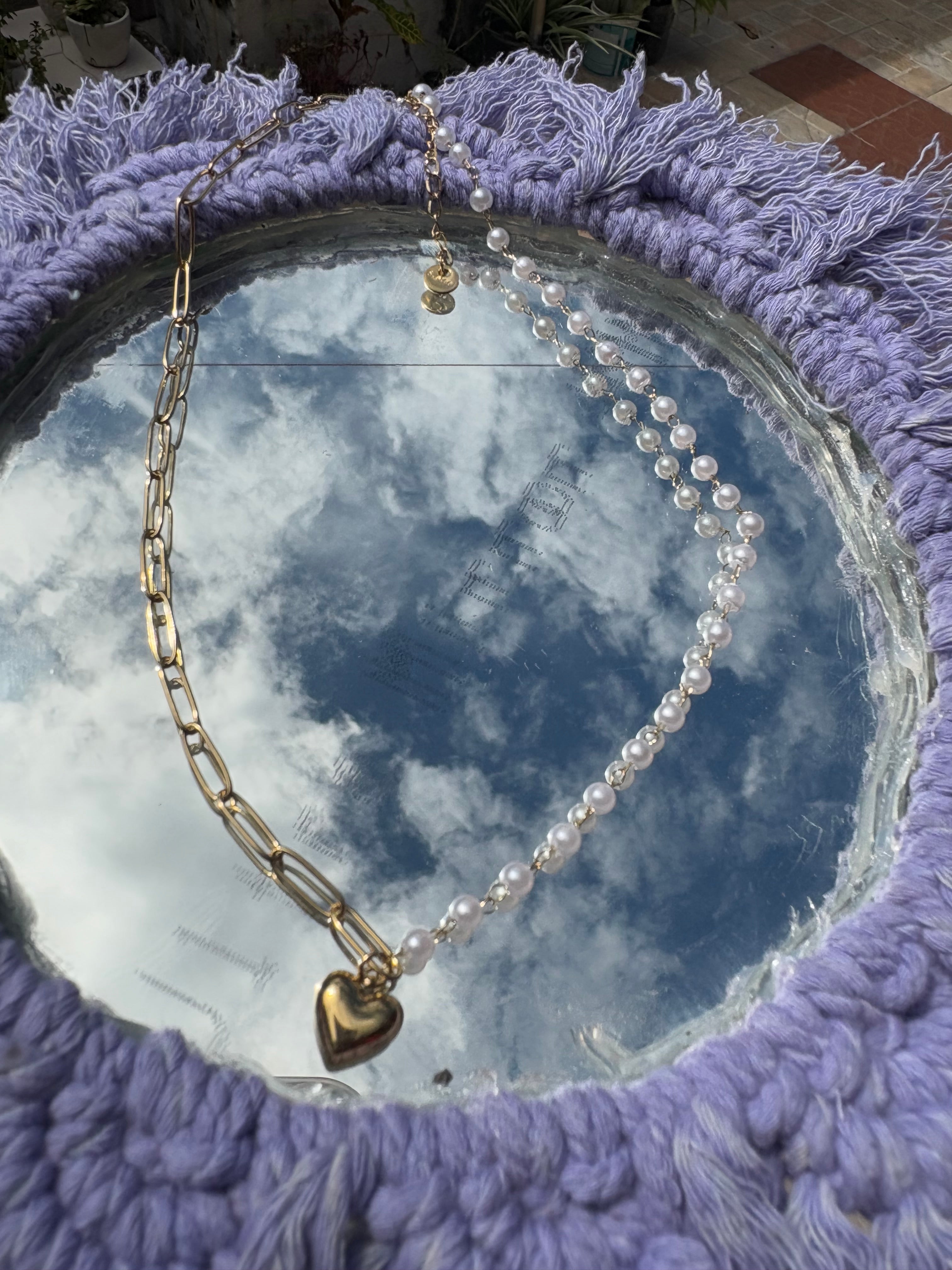 Half & Hearty Necklace
