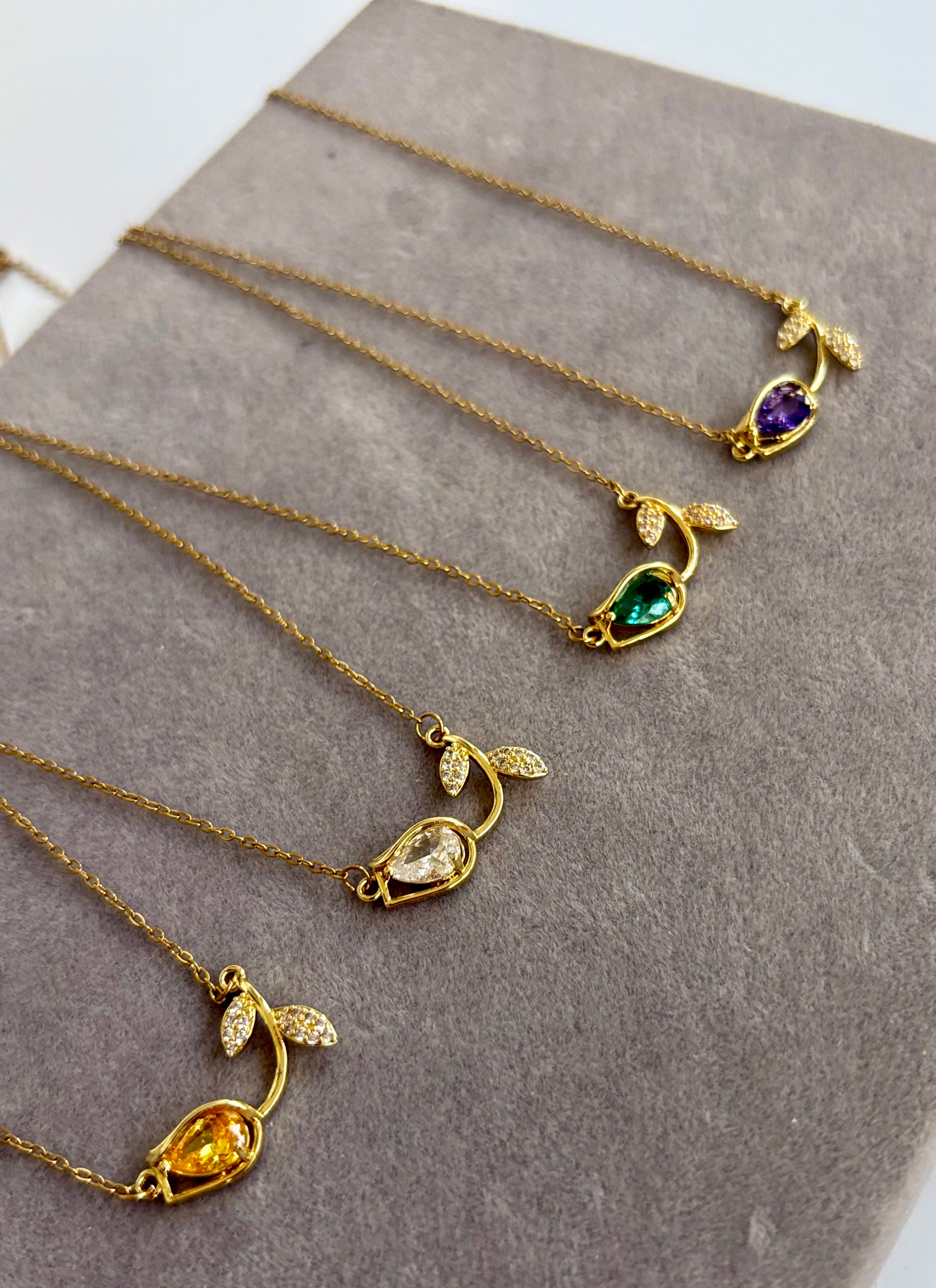 Tulip Bloom Necklaces