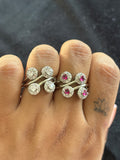 Twin Sparkle Ring