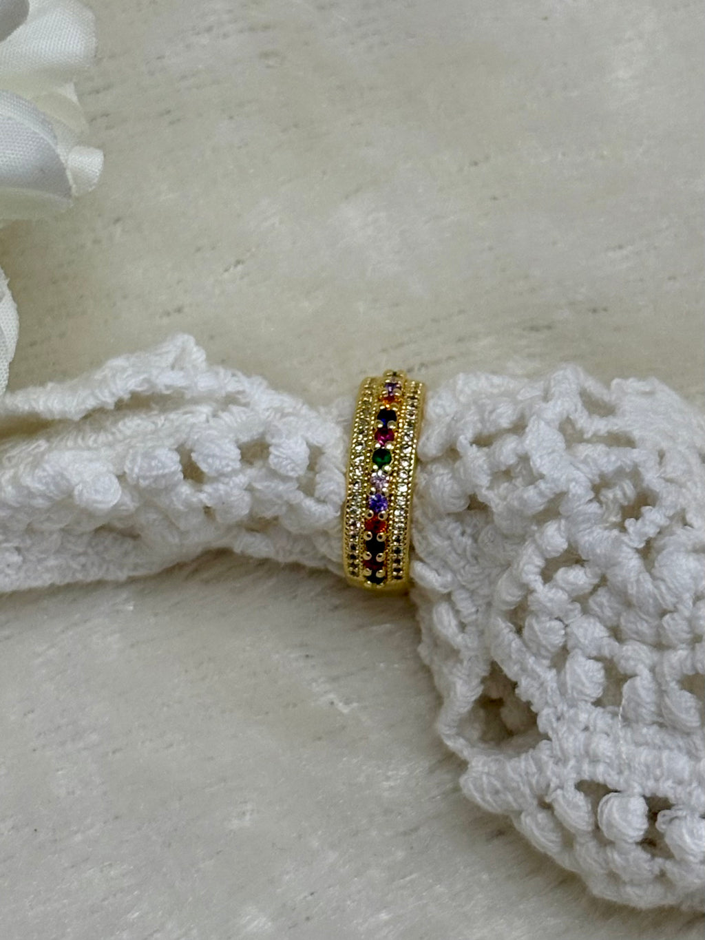 Rainbow Band Ring