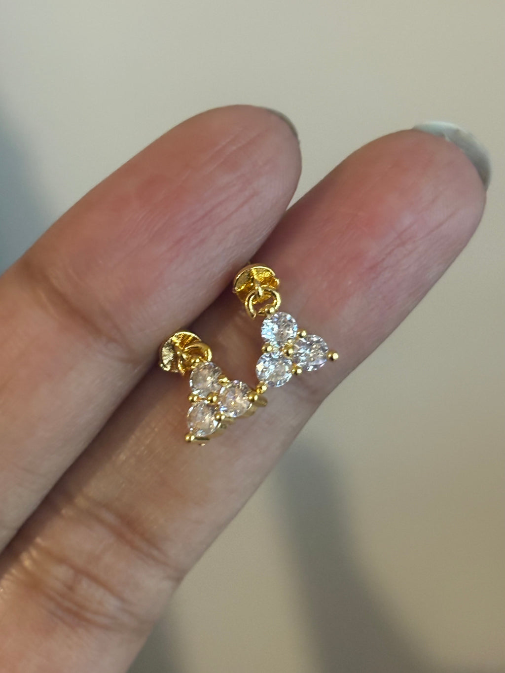 Crystal Bloom Ball Back Studs
