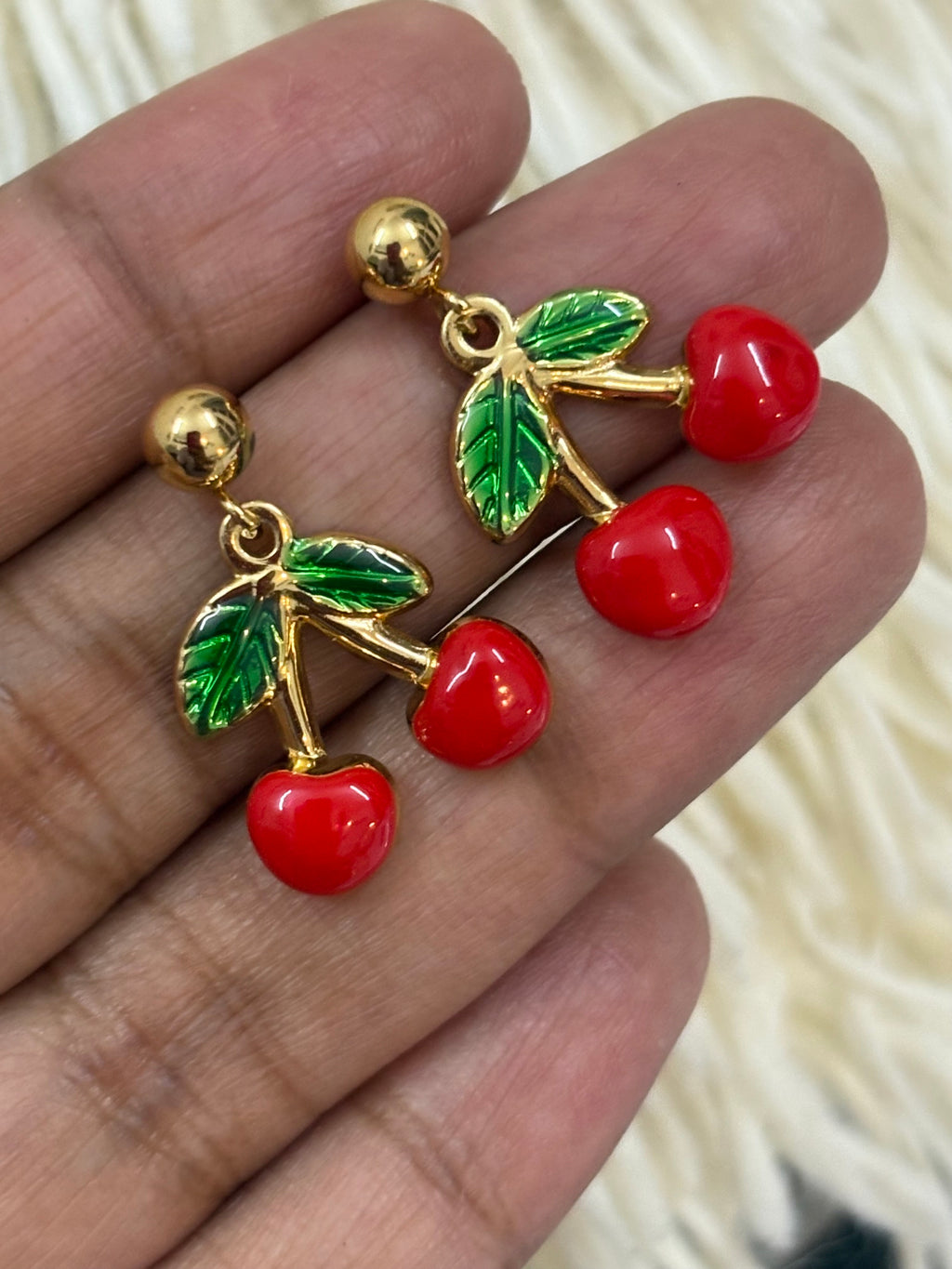 Cherry Earrings