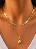 Teardrop Star Layered Necklace