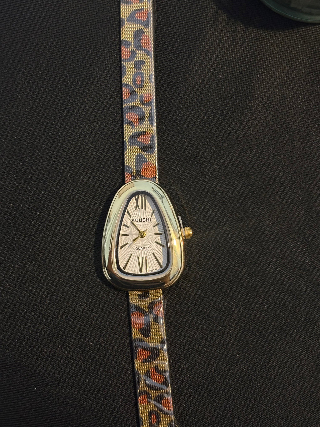 Ivory Leopard Watch