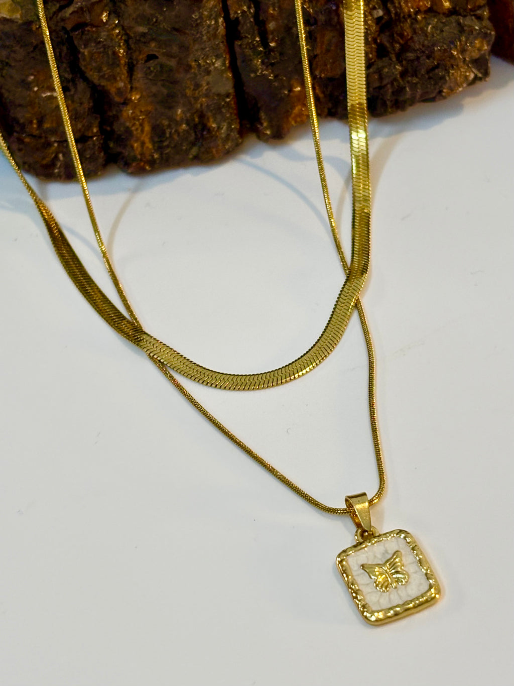 Wings of Gold Necklace