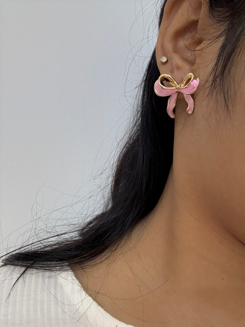 Enamel Bow Studs