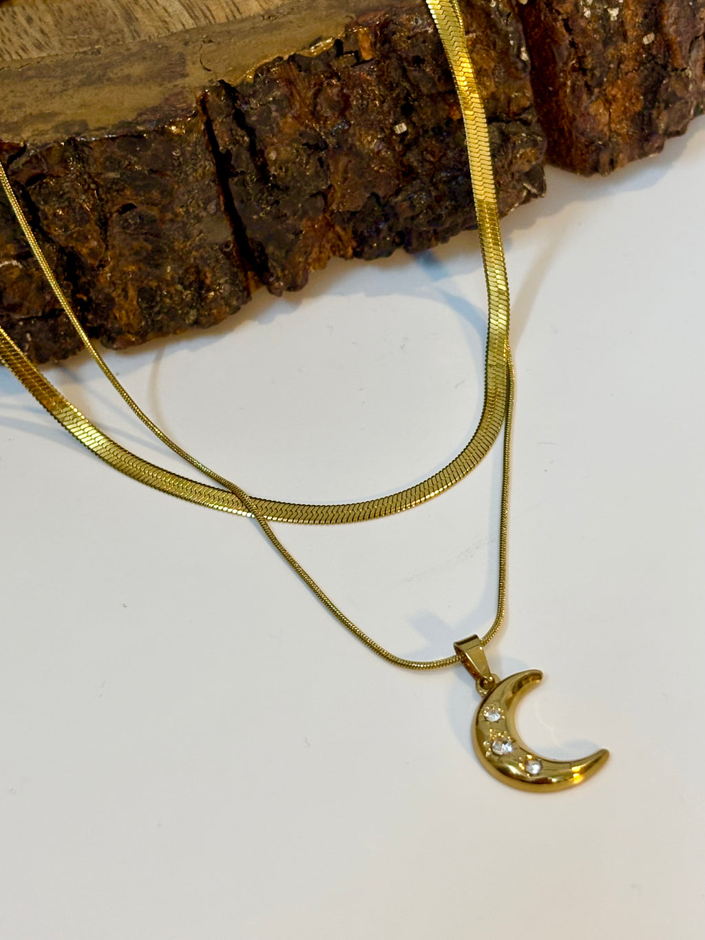 Moonlit Layered Necklace