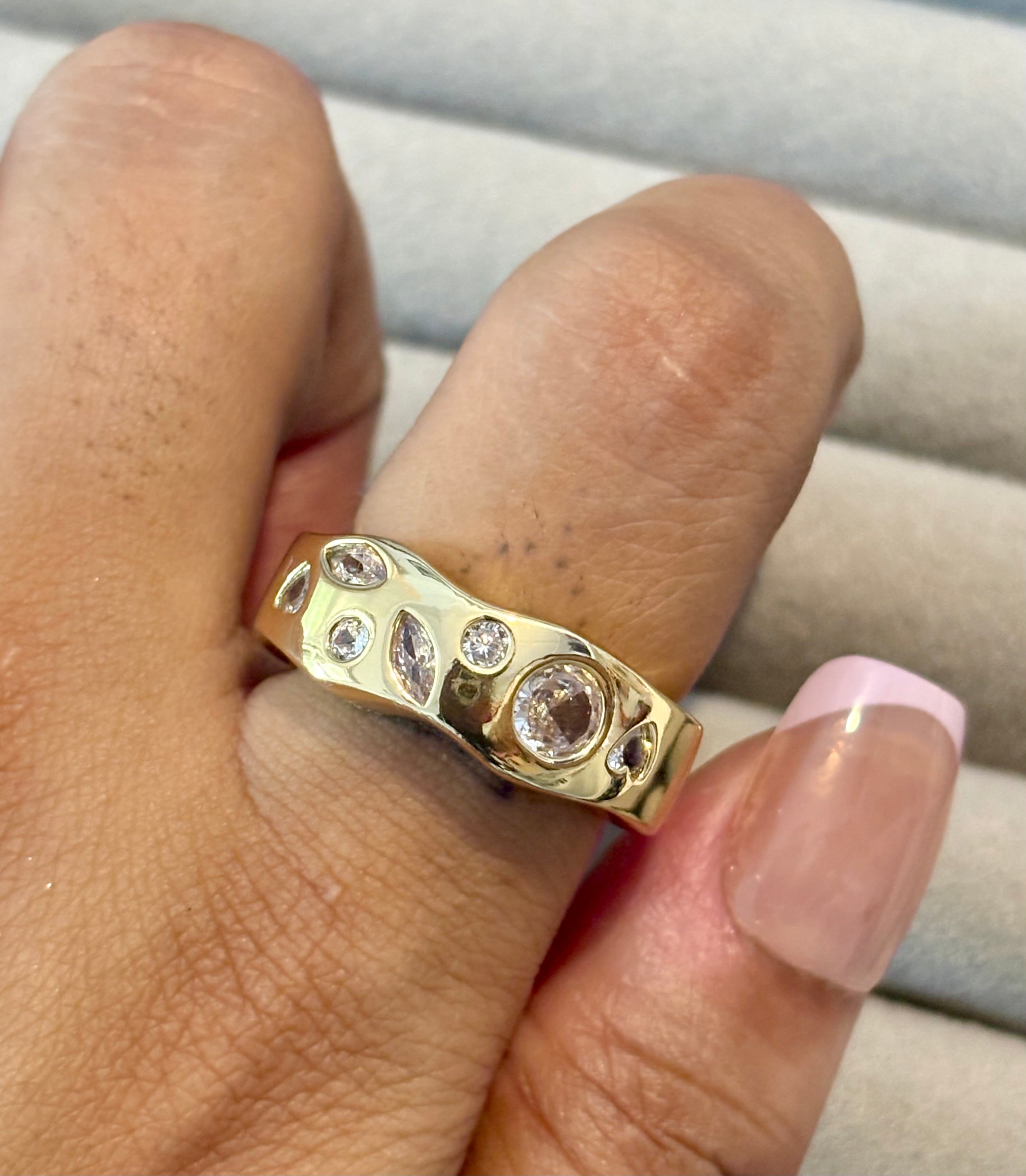 Crystal Drift Ring