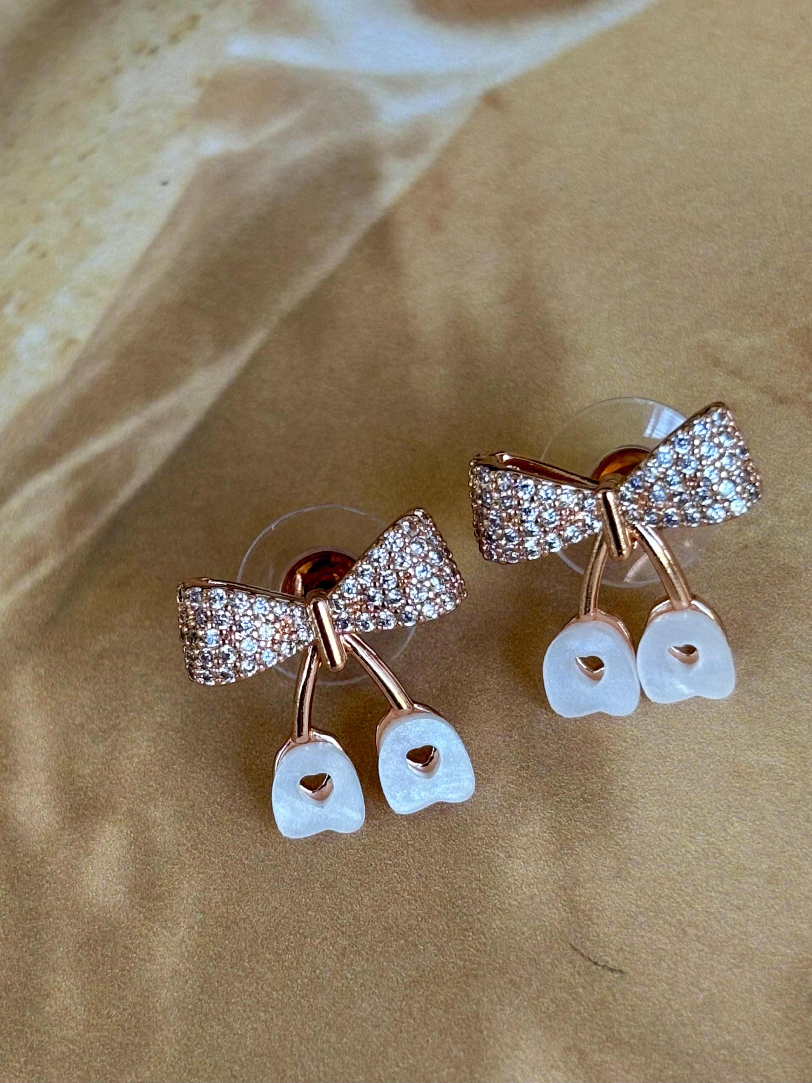 Dolce Cherry Studs