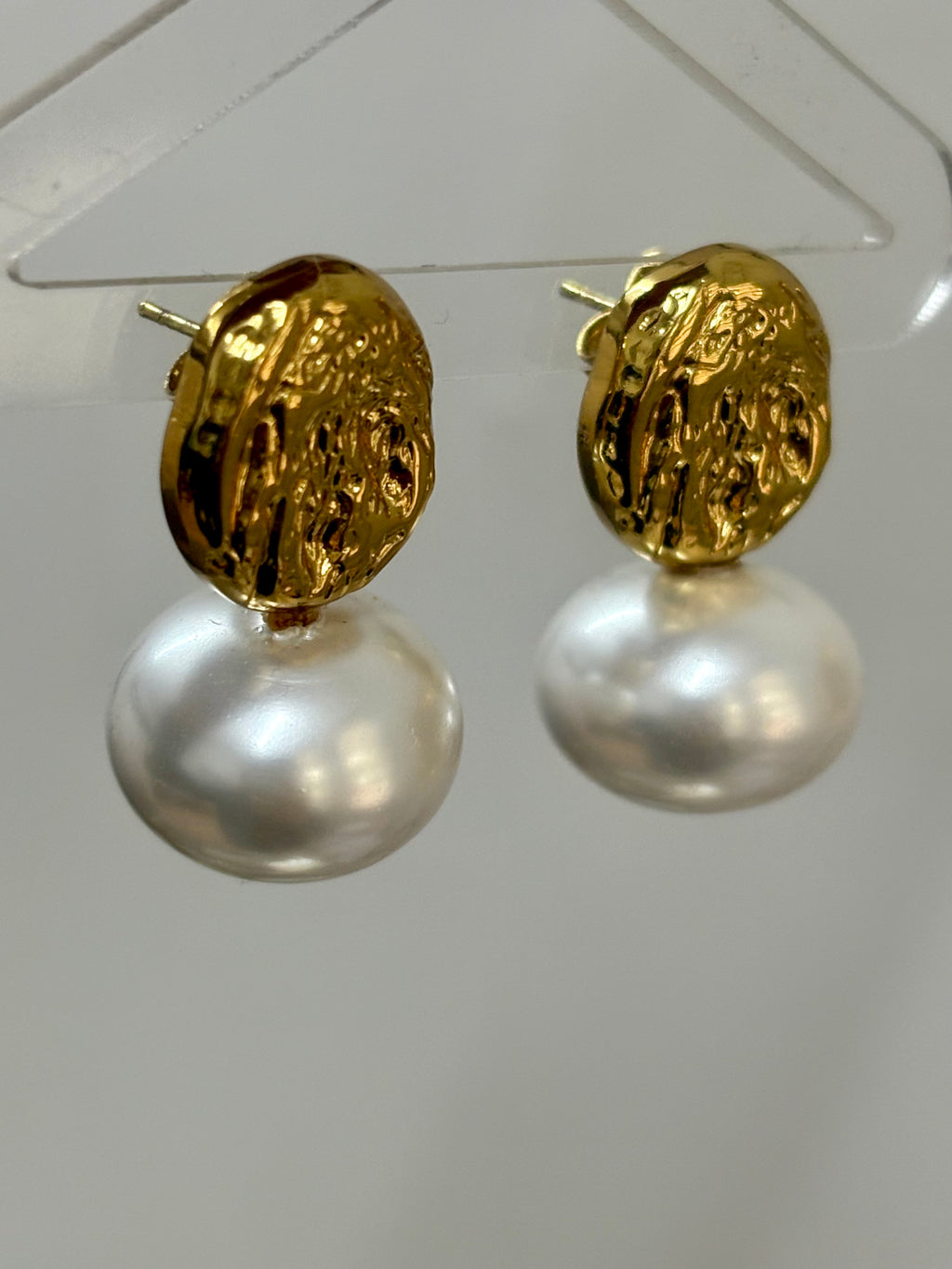Melted pearl Earrings