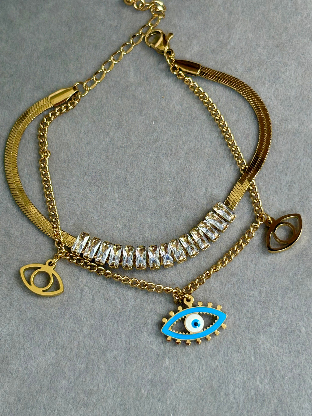 Layered Nazar Bracelet
