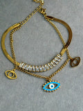 Layered Nazar Bracelet
