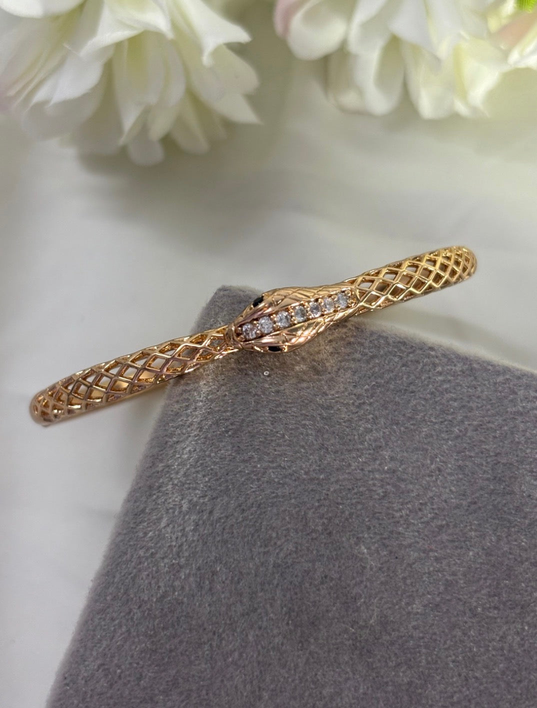 Serpent Mesh Bangle