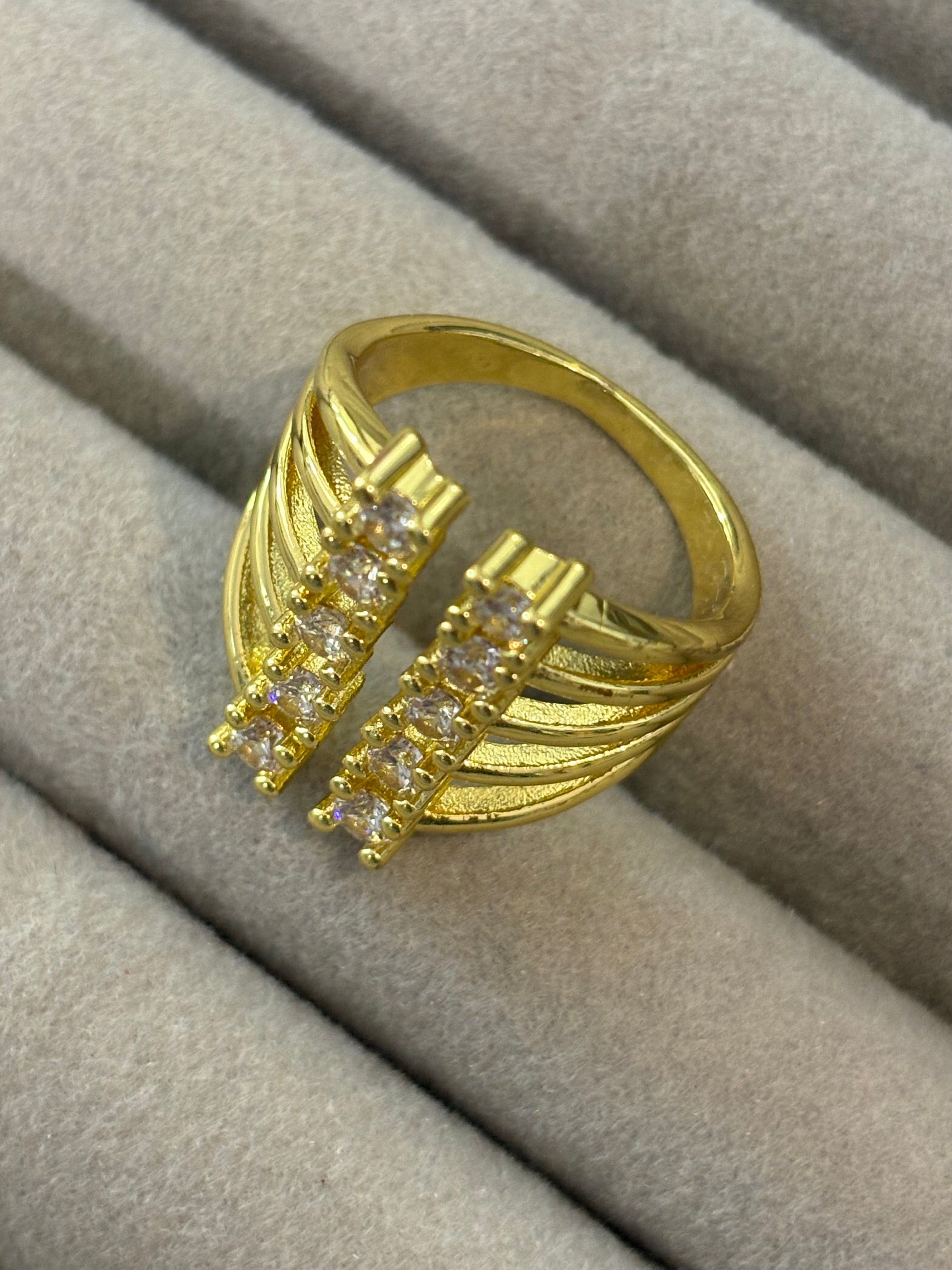 Multilayer Studded Ring