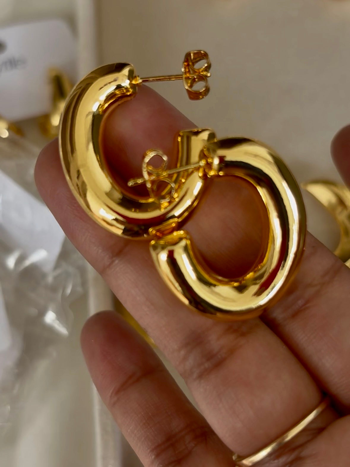 Dune Chunky Hoops