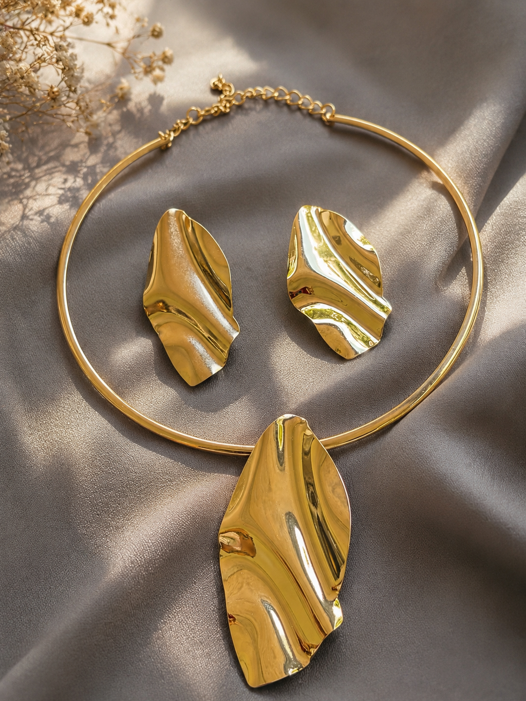 Golden Ripple Hasli set