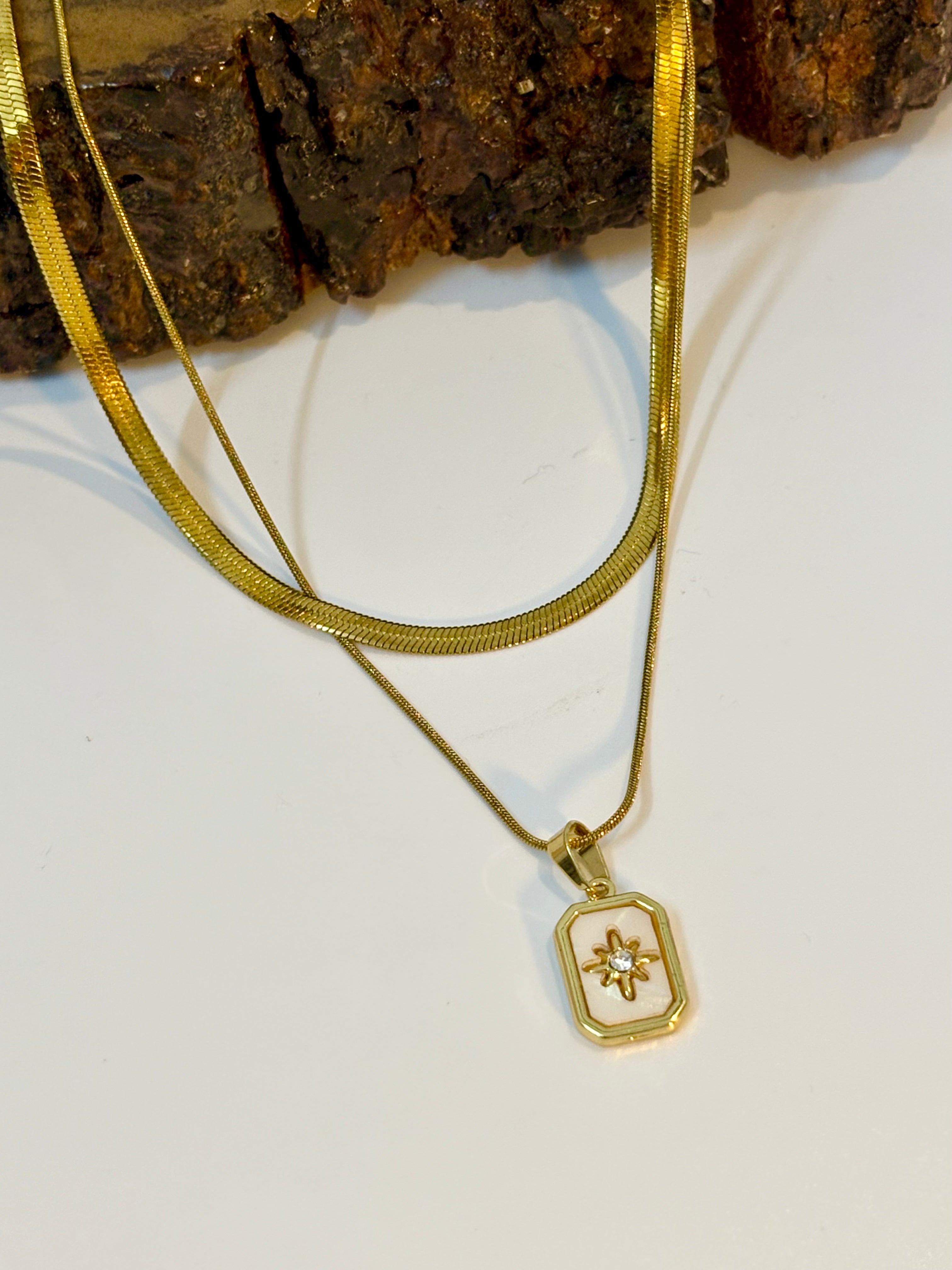 Golden Dawn Layered Necklace
