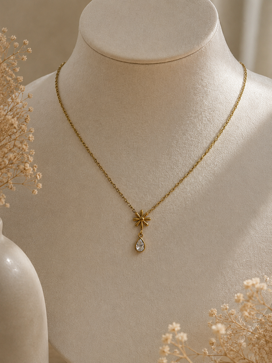 Daisydrop Necklace