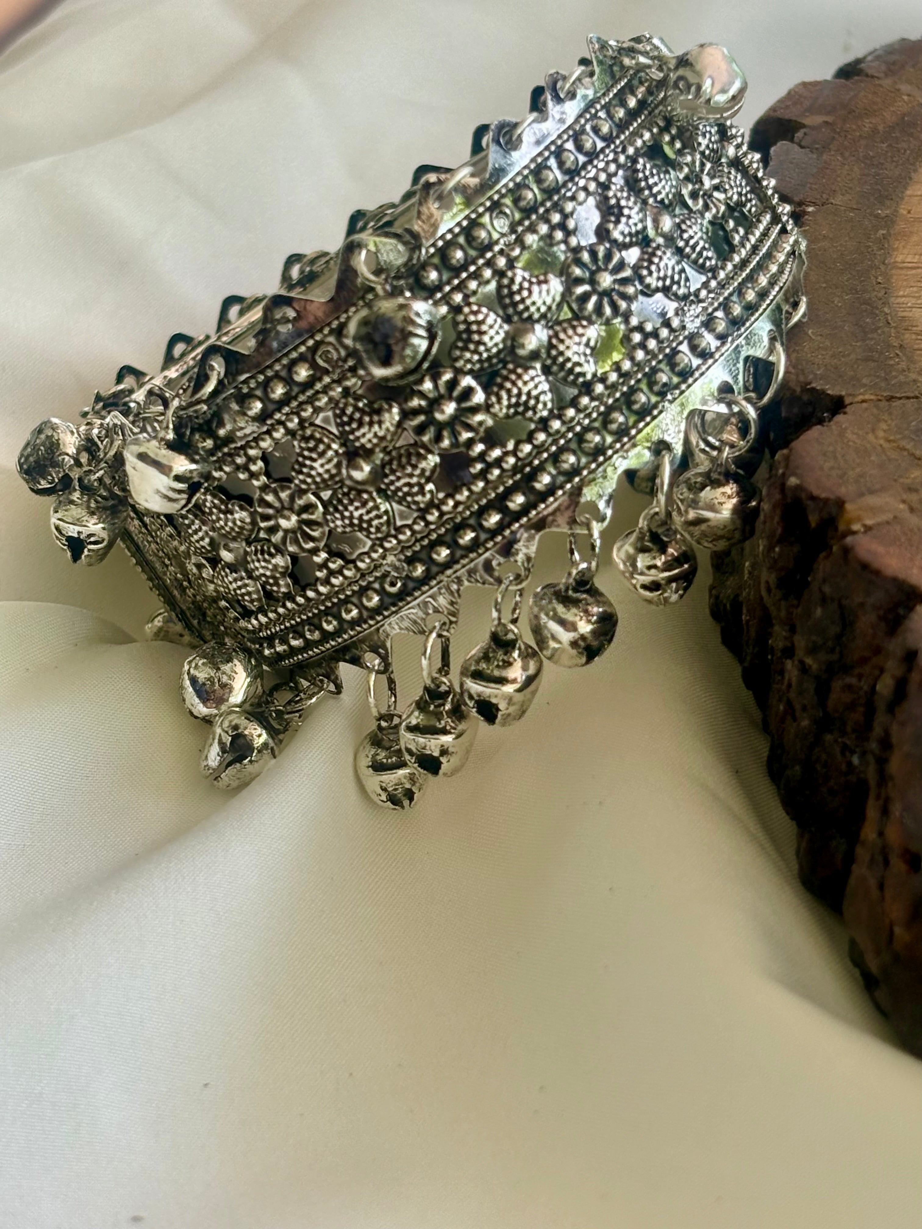 Oxidised Gungroo Kada