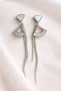 Silver Sway Danglers