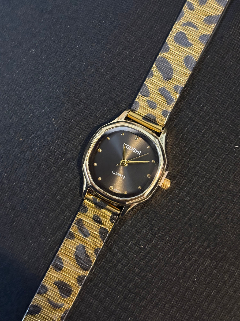 Midnight Leopard Watch