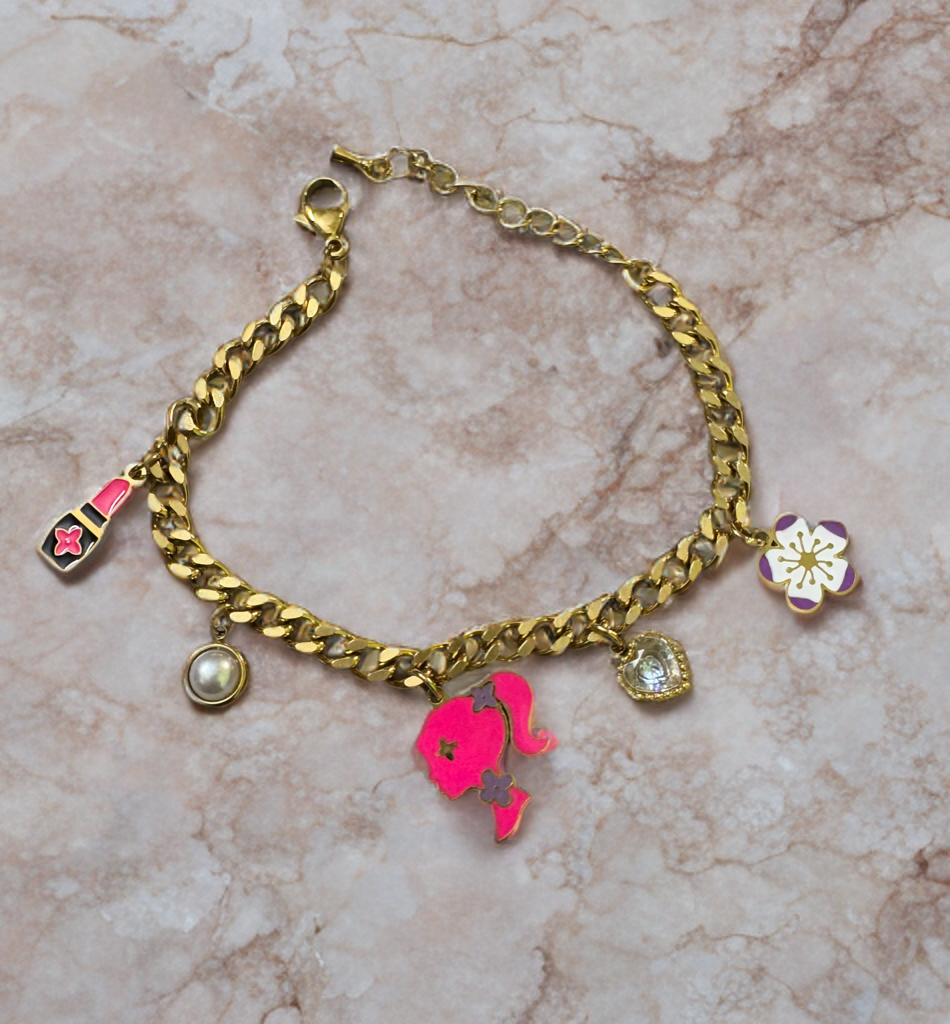 Girl Boss Charms Bracelet